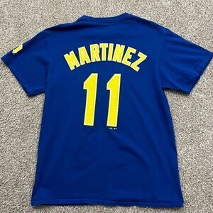 Retro Seattle Mariners Edgar Martinez Gameday Shirt men's M